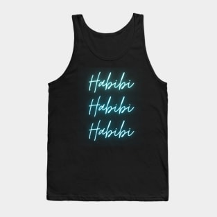 3x Habibi Blue Tank Top